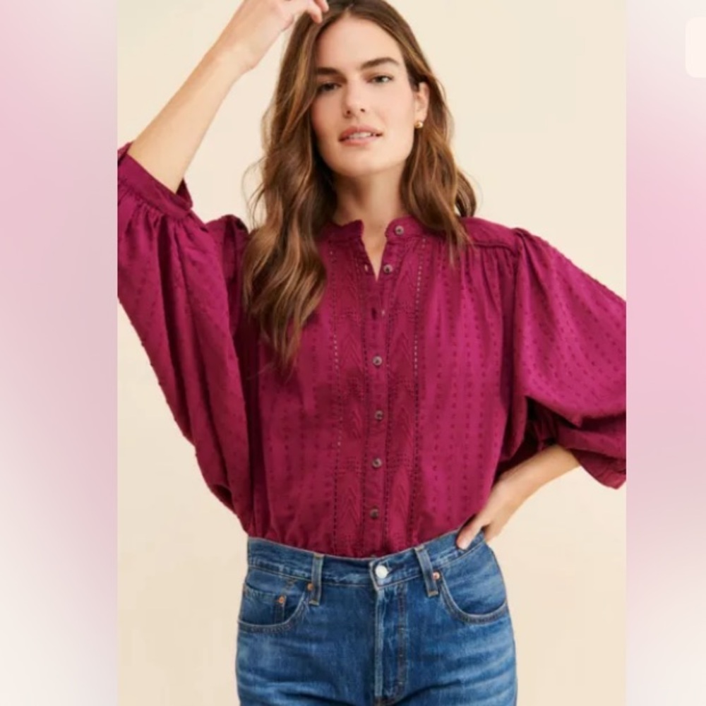 Pilcro and the Letterpress Tavi Blouse